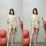 #️⃣🔥爆款新品🔥高品质钩花套装 上衣 ➕ 短裤 RM113 Only🌸