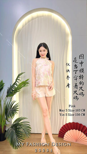 🔥爆款新品🔥高品质cut in款款式提花套装 上衣 ➕ 短裤 RM120 Only🌸