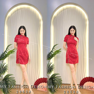 🔥爆款新品🔥高品质修身旗袍连体裙 RM95 Only🌸