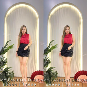 🔥爆款新品🔥高品质高腰锦棉珍珠裤裙 RM65 Only🌸