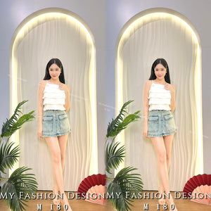 🔥爆款新品🔥高品质高腰牛仔裤裙 RM69 Only🌸