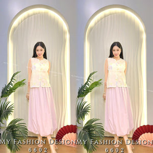 🔥爆款新品🔥高品质高腰新中式刺绣马甲外套 RM55 Only🌸