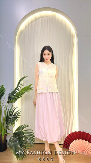 🔥爆款新品🔥高品质高腰新中式刺绣马甲外套 RM55 Only🌸