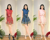 🔥独家银卡爆款🔥高品质新中式旗袍套装 上衣 ➕ 马面裤裙 RM129 Only🌸（1-R2）