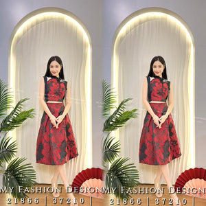 🔥爆款新品🔥高品质新中式旗袍套装 上衣 ➕ 裙子 RM119 Only🌸（1-R3）