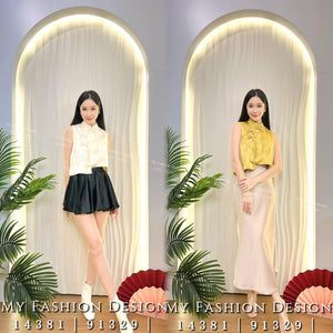 🔥爆款新品🔥高品质缎面款新中式旗袍上衣 RM69 Only🌸（1-R3）