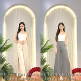 🔥爆款新品🔥高品质高腰西装开叉长裤 RM69 Only🌸（1-R4）