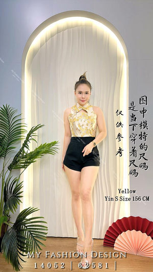 🔥爆款新品🔥高品质cut in款提花旗袍上衣 RM63 Only🌸