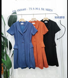 🔥爆款新品🔥高品质西装OL连体裙 &nbsp; RM19.90 Only🌸（原价 RM78）【补现货】