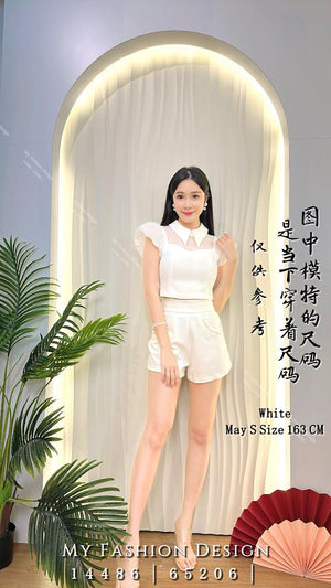 🔥爆款新品🔥高品质气质款网纱拼接时装上衣 RM65 Only🌸（1-R2）