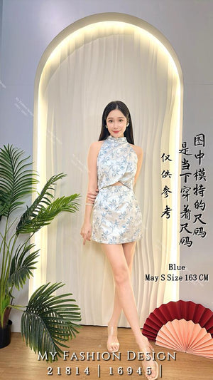 🔥爆款新品🔥高品质新中式印花套装 上衣 ➕ 裤裙 RM105 Only🌸（1-Q4）