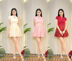 🔥爆款新品🔥高品质旗袍款连体花苞裤裙 RM99 Only🌸（1-Q3）