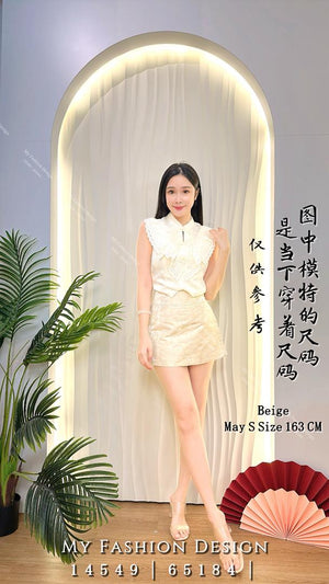 🔥爆款新品🔥高品质桐花边拼接旗袍上衣 RM69 Only🌸（1-Q4）