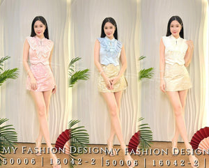 🔥爆款新品🔥高品质高腰提花裤裙 RM65 Only🌸（1-Q3）