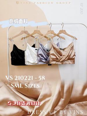 【补现货】🔥爆款新品🔥时装缎面上衣  RM25.00 Only🌸（原价 RM58.00）