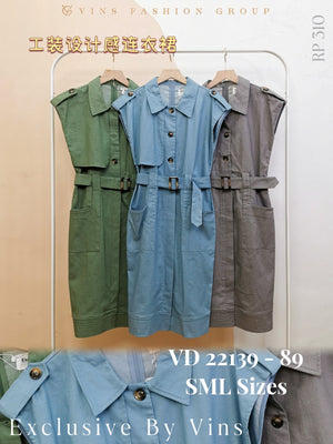 （补现货）22139 OL连体裙 RM39 Only🌸（原价RM89）