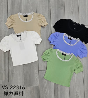 （补现货）22316 百搭棉质上衣 RM29 Only💮（原价RM39）