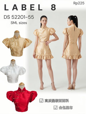 （补现货）52201 气质款旗袍上衣 RM55 Only💮