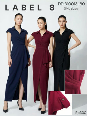 【补现货】310013 修身连体长裙 RM55 ONLY （原价 RM80 ）