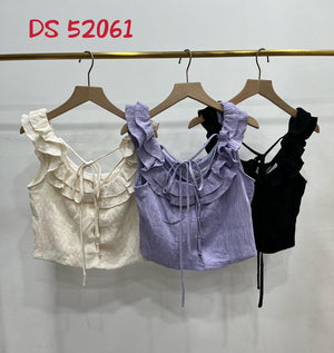 【补现货】🔥爆款新品🔥DD家 无袖 上衣  RM39.00 Only🌸(原价 RM  149.00)