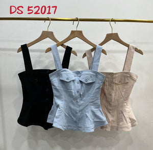 【补现货】🔥爆款新品🔥DD家 时装 吊带 上衣  RM39.00 Only🌸