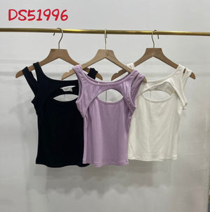 【补现货】🔥爆款新品🔥DD家 无袖螺纹上衣  RM29.00 Only🌸（原价 RM119.00）