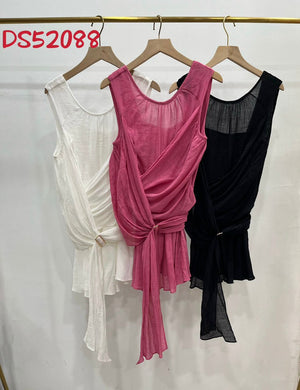 【补现货】🔥爆款新品🔥DD家 无袖时装上衣  RM39.00 Only🌸（原价 RM169.00）