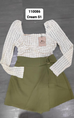 🔥 高品质蕾丝拼接连体裤裙 RM25 Only🌸（补现货）