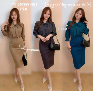 （补现货）270388中大码罗马OL连体裙 RM59 Only💮（原价 Rm97）