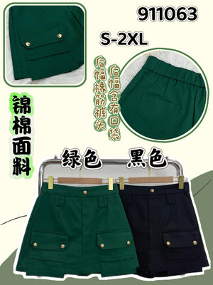 【补现货】911063 锦棉裤裙 RM72 Only🌸