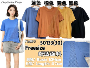 （补现货）50133 中大码棉质上衣 RM30 Only💮