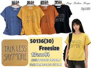 （补现货）50136 中大码棉质上衣 RM29 Only💮