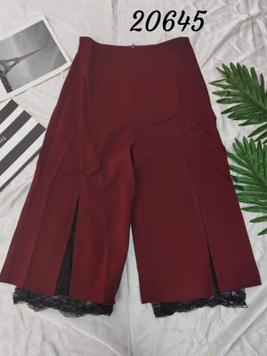 @@🌹高品质拼接蕾丝七分裤🌸RM69 Only（1-N3）