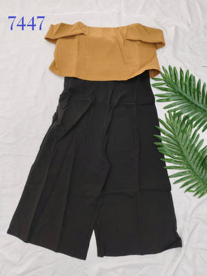 @@🌹高品质一字领七分连体裤🌸RM79 Only（1-N3）