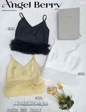 【补现货】25246 高品质吊带时装上衣 RM69 ONLY