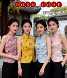 爆款新品🔥高品质气质款Cut In 旗袍上衣 RM63 Only🌸