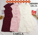 （补现货）21821新中式旗袍套装 上衣 ➕ 裤子 RM109 Only🌸