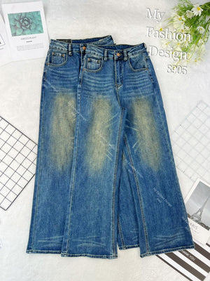 🔥新品抢先上架🔥高品质高腰牛仔长裤 RM79 Only🌸