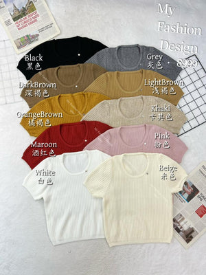 🔥新品抢先上架🔥高品质休闲百搭针织上衣 RM49 Only🌸（1-Q3）