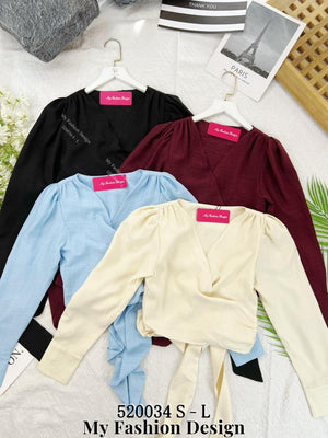 🔥新品抢先上架🔥高品质绑带时装上衣 RM65 Only🌸（1-Q3）