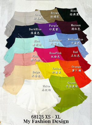 独家爆款❤️‍🔥 高品质气质款时装裤裙 RM59 Only🌸 （前后裙）【锦棉布】