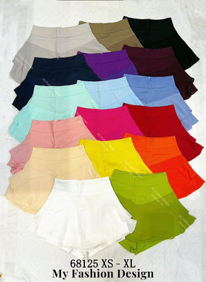 独家爆款❤️‍🔥 高品质气质款时装裤裙 RM59 Only🌸 （前后裙）【锦棉布】