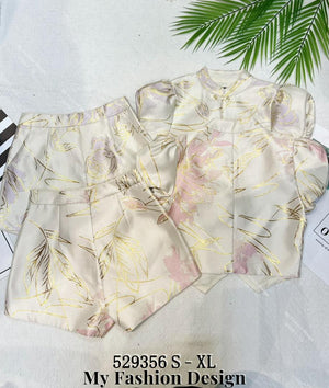 爆款新品🔥高品质气质款旗袍套装 上衣 ➕ 裤子 RM99 Only🌸