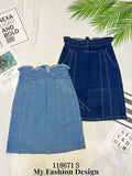 爆款新品🔥高品质气质款高腰牛仔裙 RM65 Only🌸
