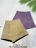 🔥爆款新品🔥高品质高腰罗马短裤 RM65 Only🌸（1-R3）