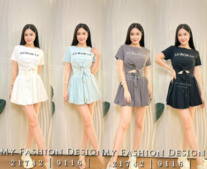 🔥爆款新品🔥高品质休闲款棉质套装 上衣 ➕ 裤裙 RM89 Only🌸