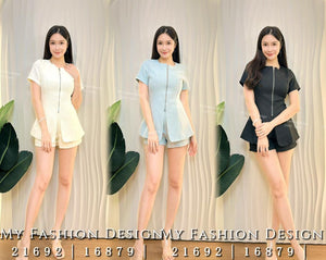 🔥爆款新品🔥高品质气质小香风套装 上衣 ➕ 短裤 RM109 Only🌸