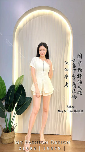 🔥爆款新品🔥高品质气质小香风套装 上衣 ➕ 短裤 RM109 Only🌸