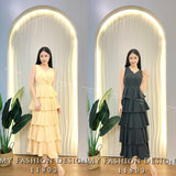 🔥爆款新品🔥高品质气质蛋糕层连体长裙 RM89 Only🌸（1-I4）