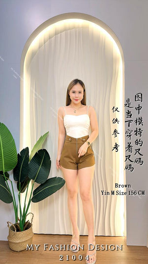 🔥爆款新品🔥高品质高腰罗马短裤 RM55.25 Only🌸 （原价 RM65 ）（1-J2）